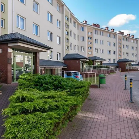 Rogalinska 50m2 With Free Parking, Balcony, Workspace Appartamento Danzica